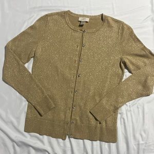 ❤️Loft Gold Sweater